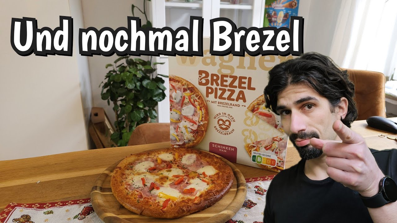 Weniger Brezel? Test der Wagner Brezel Pizza Schinken