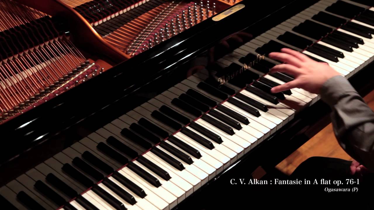 C. V. Alkan : Fantasie in A flat op. 76-1 - Ogasawara (P)