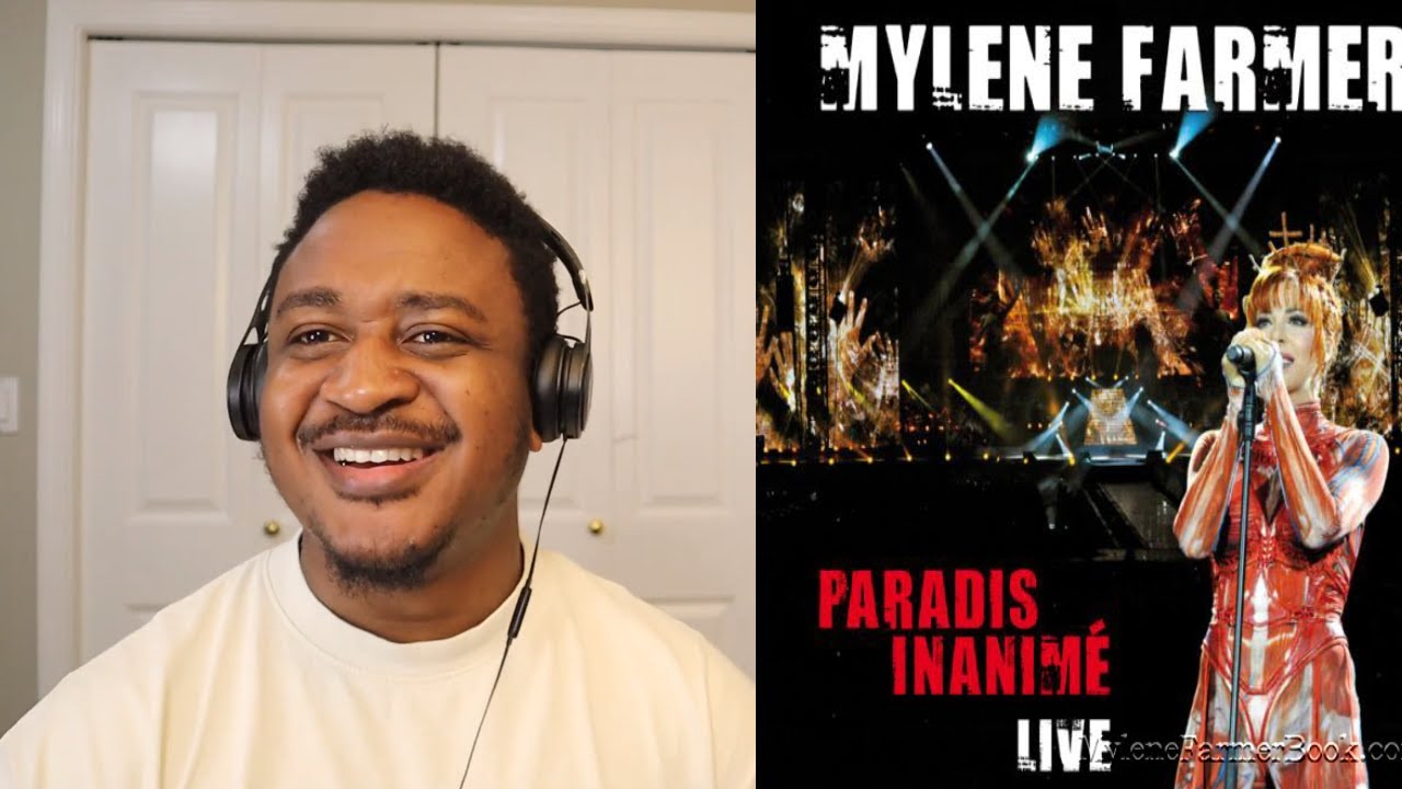 MYLENE FARMER Reaction intro N° 5 ON TOUR 2009(Stade de France) + Paradis Inanime