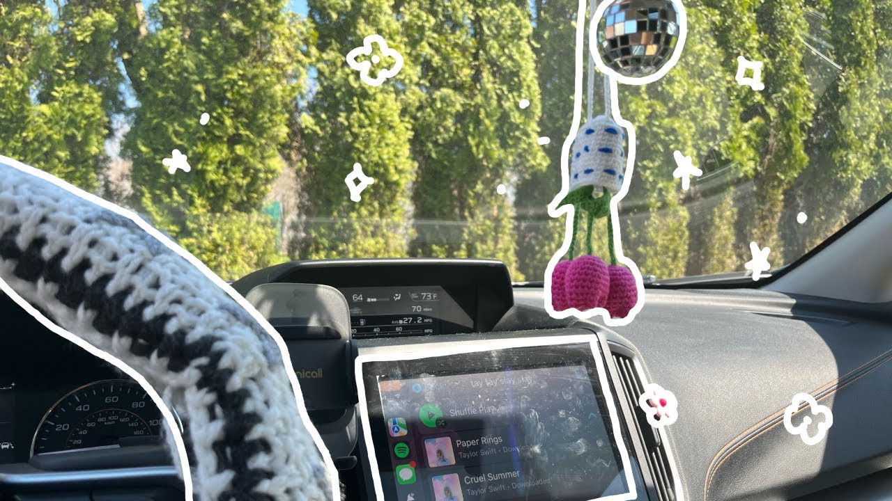 ✦ decorate my NEW car with me + tour | 2019 subaru crosstrek ✦