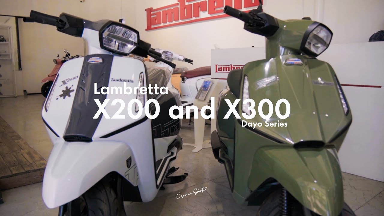 Showroom Dayo Series 02: Lambretta X200 & X300 | Classic Scooter