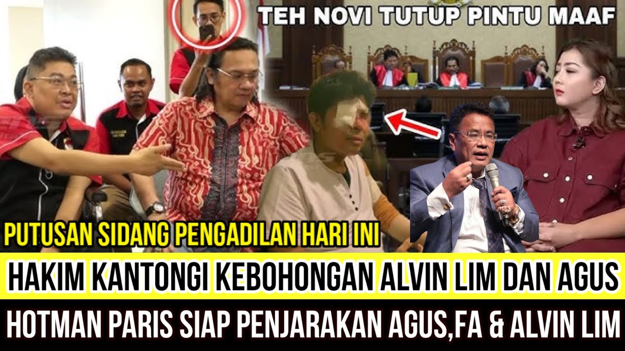 Hakim Kantongi Draft Klausul Palsu Donasi ilegal, Hotman Paris Siap Penjarakan Agus,FA Dan Alvin Lim