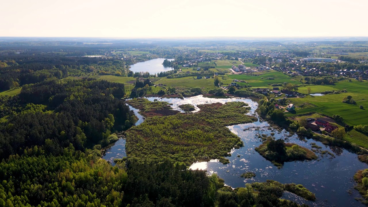 Jezioro Dywickie - Dywity 4k #MavicAir2