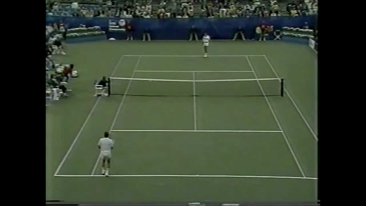 US Open 1987 SF Lendl vs. Connors 2/2
