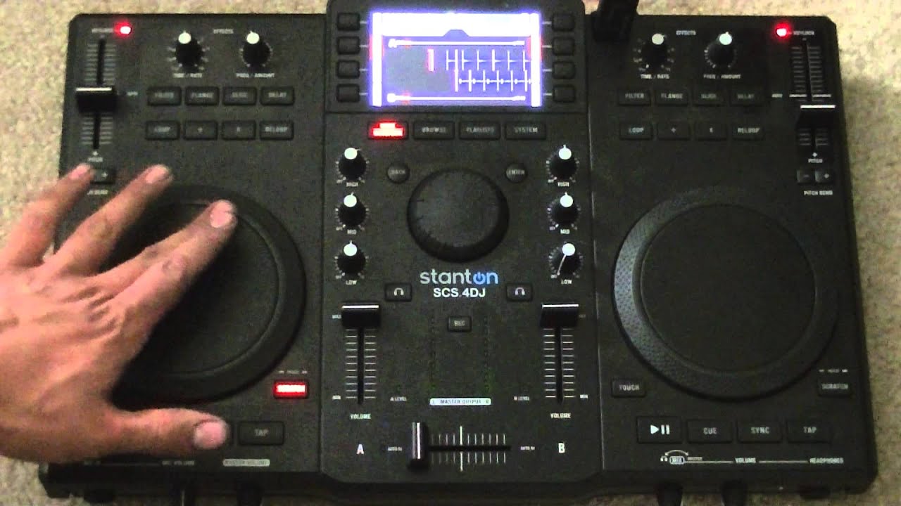 Stanton SCS4DJ Overview, Setup, Play