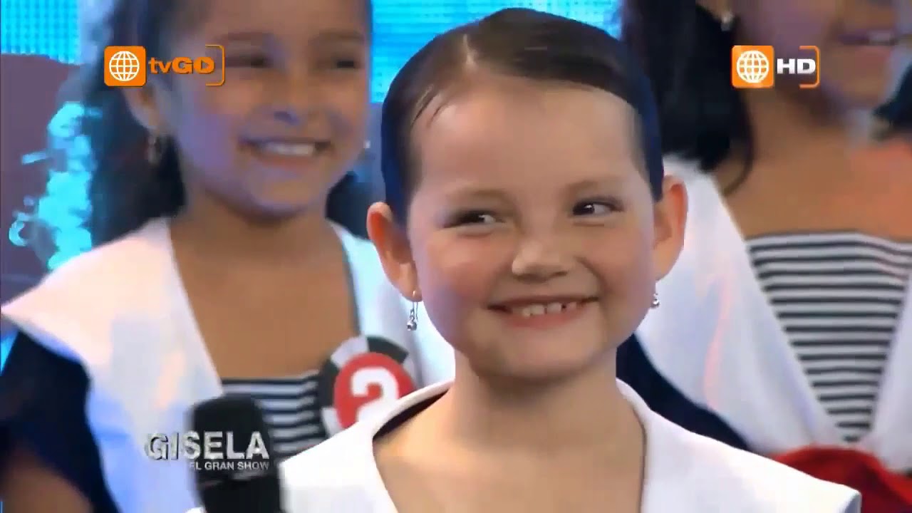 Primera participación en Televisión Peruana: El Gran Show