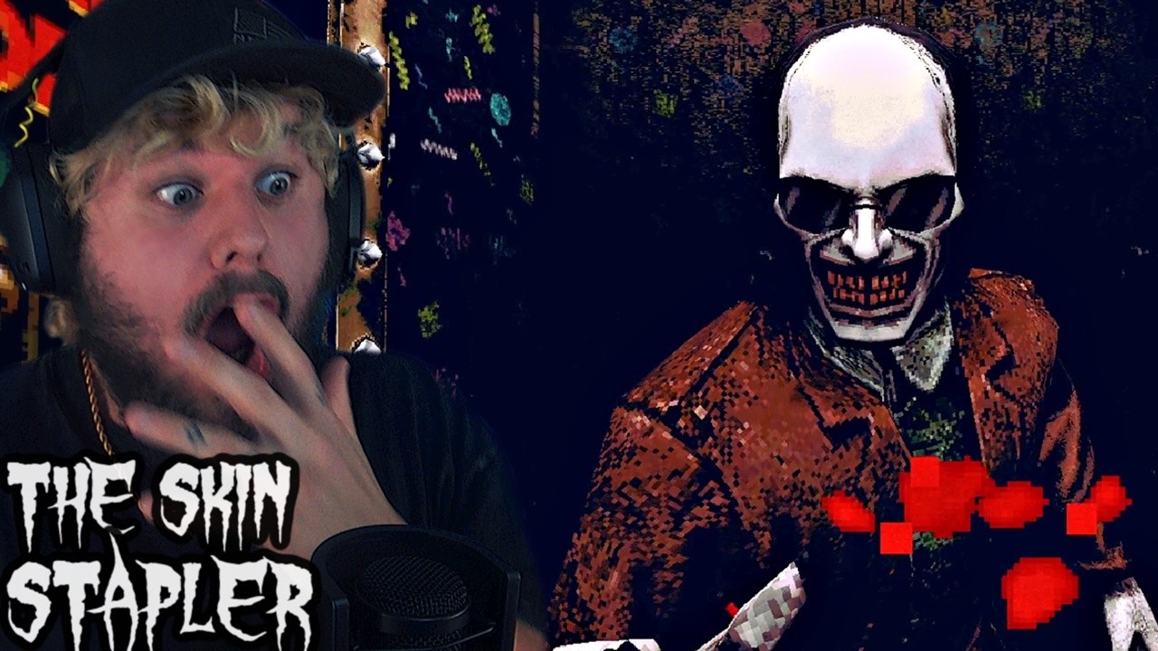 THIS HORROR GAME IS INSANE!! | The Skin Stapler