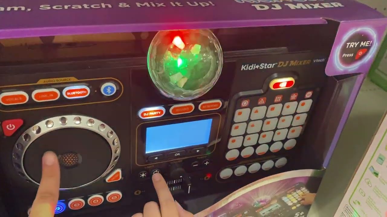 VTech Kidi Star DJ Mixer Toy Review 