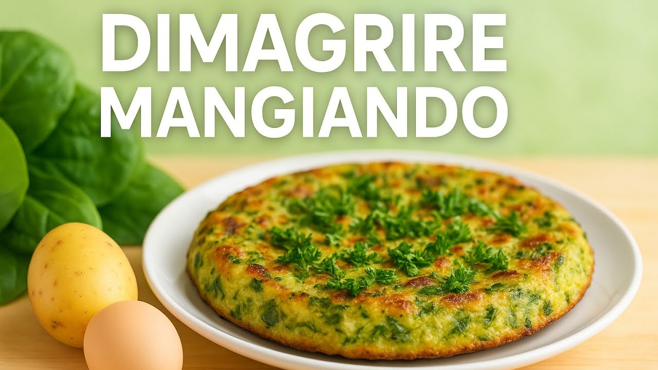 #04 Cosa mangiare per dimagrire? questa frittata è l'ideale!