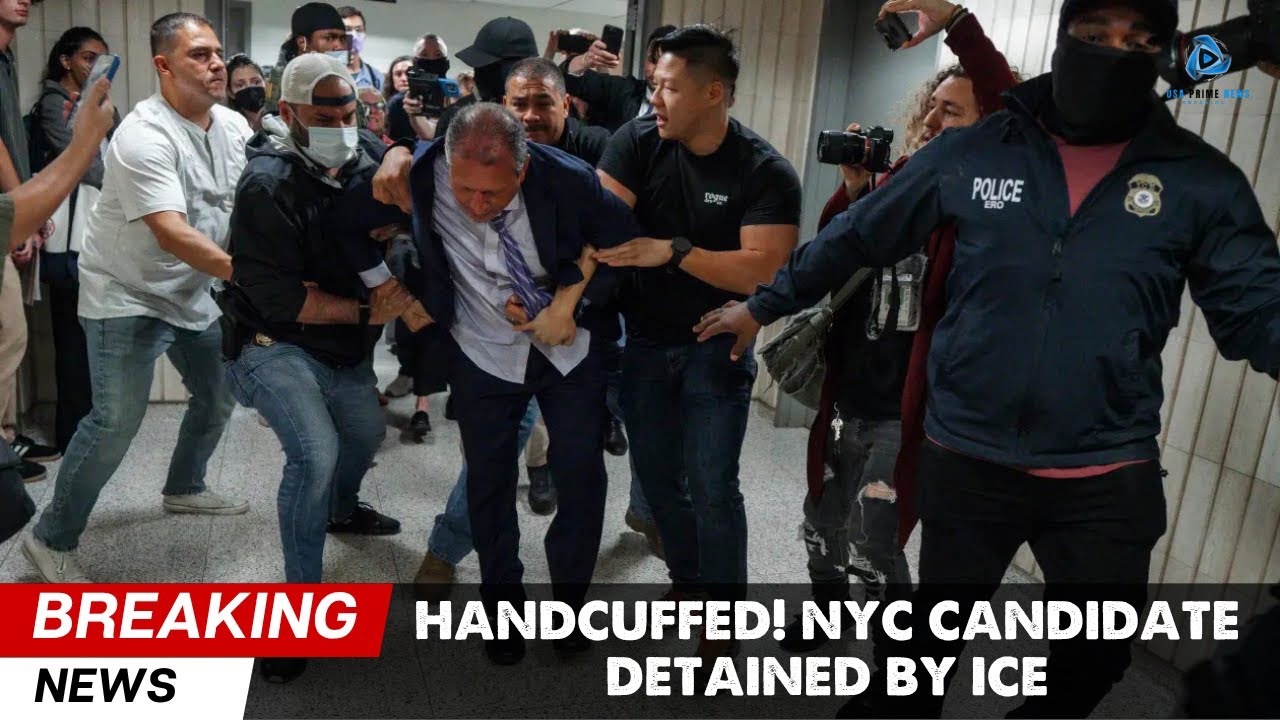 Brad Lander Handcuffed by ICE During NYC Protest | Shocking Political Moment। USA Prime News