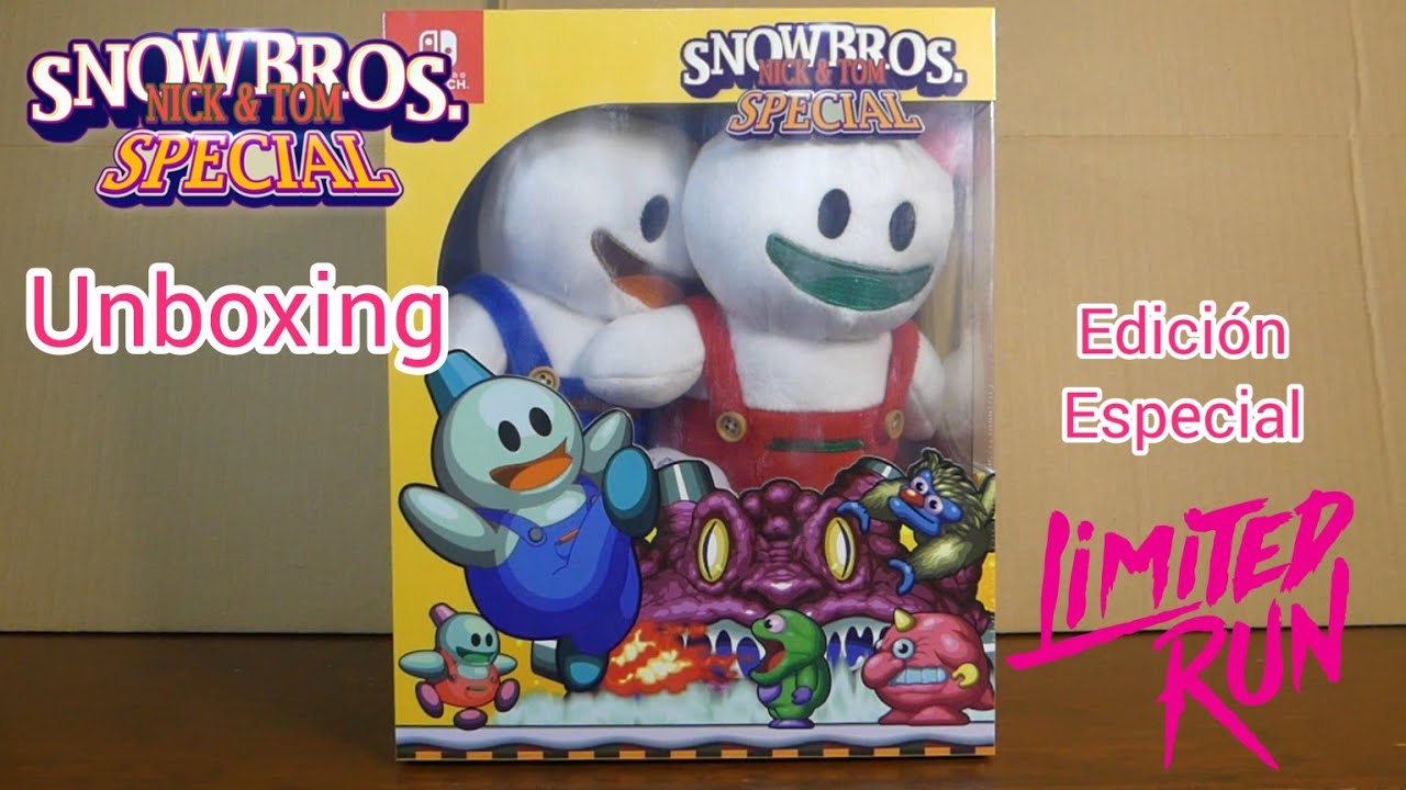 SNOW BROS. NICK & TOM SPECIAL COLLECTOR'S EDITION - Limited Run Games 😄 ⛄⛄❄️😍