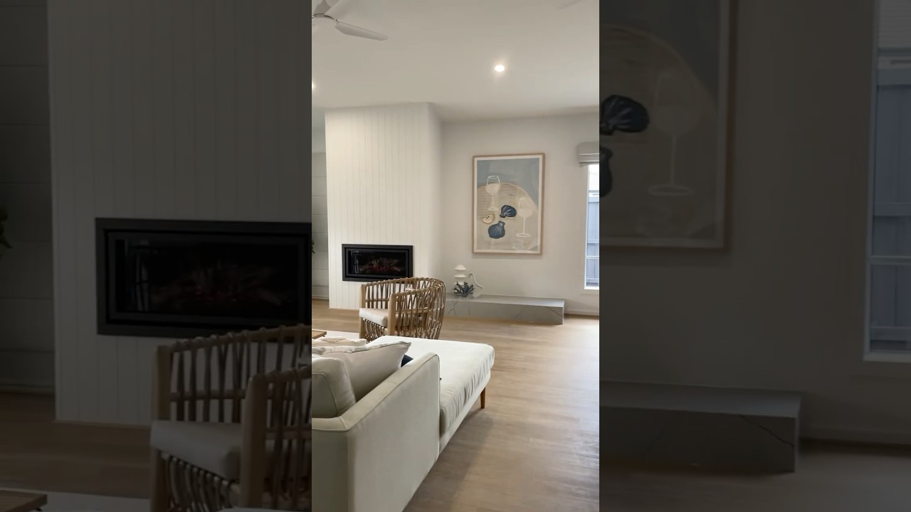 The Perfect Fireplace for Open Plan Living.