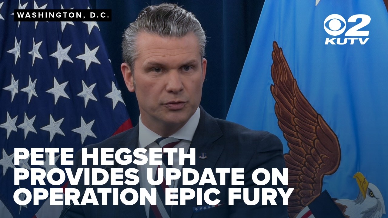 Pete Hegseth, Gen. Dan Caine provide update on Operation Epic Fury