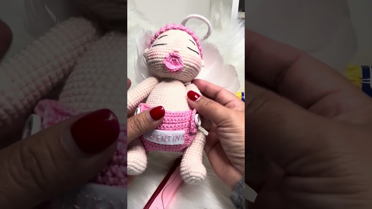 Angelito bebé amigurumi parte 0 #crochet #tutorialamigurumicompleto #tutorial