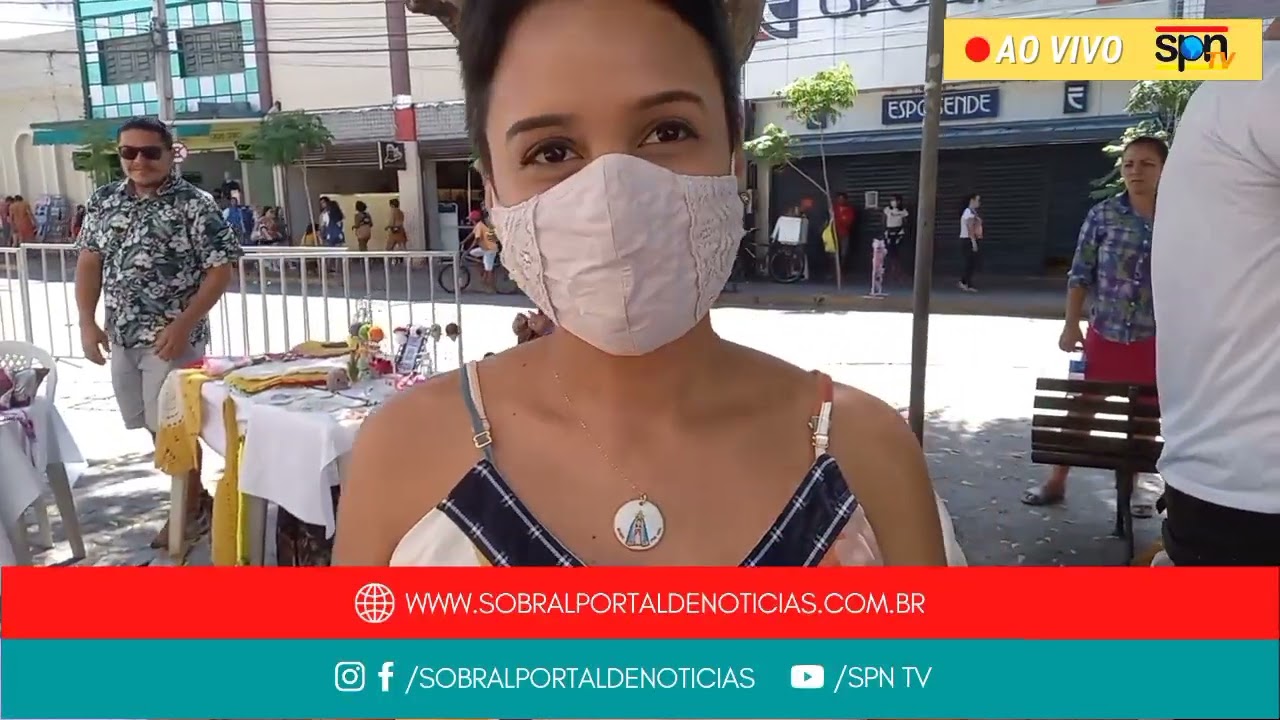 SPN TV: Feira de artesanato movimenta o Centro de Sobral