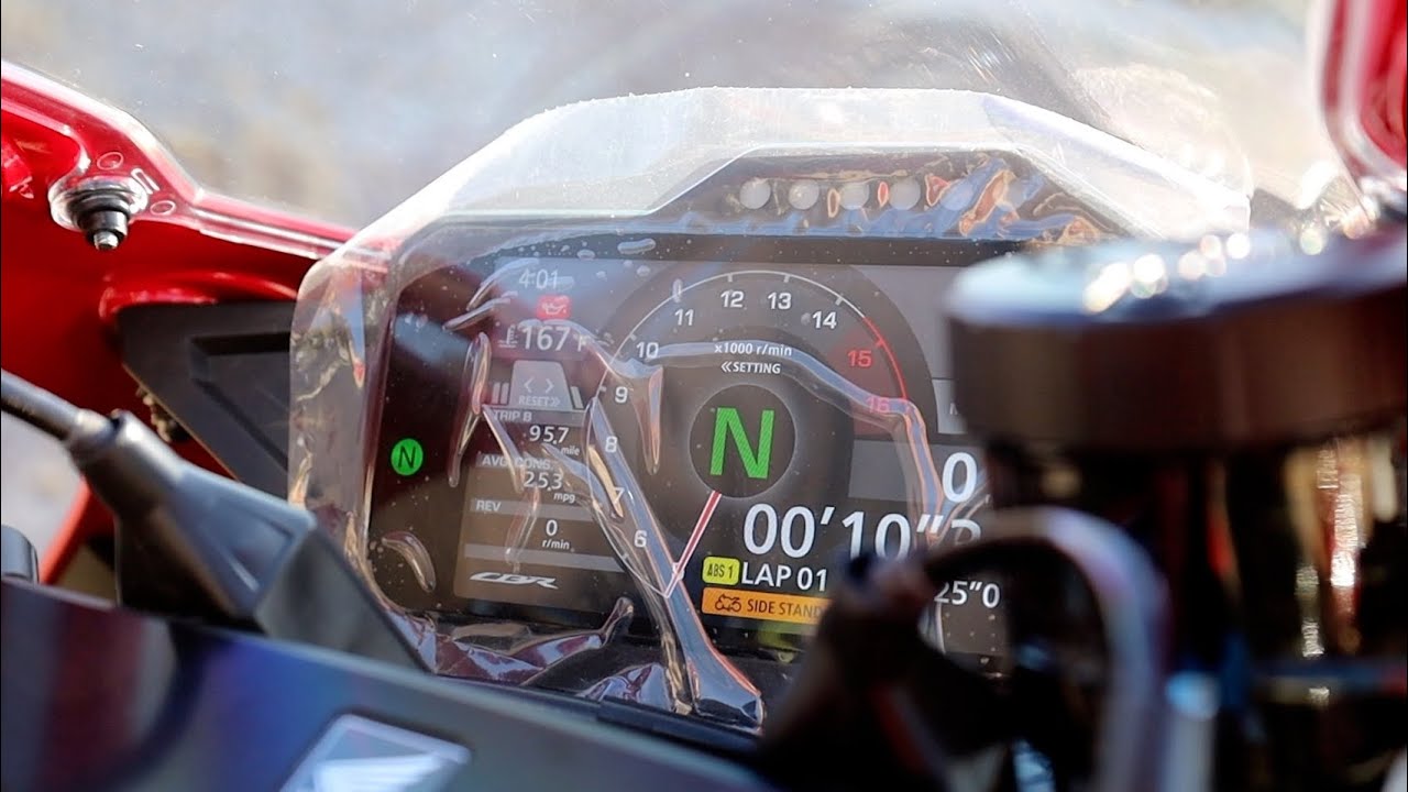 2025 CBR1000RR-R Dash Features & Options In Depth Review