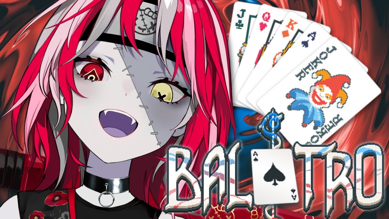 【BALATRO】NEW YEAR, NEW ADDICTION?? LET'S SEE WHAT BALATRO IS ALL ABOUT!!【Kureiji Ollie】