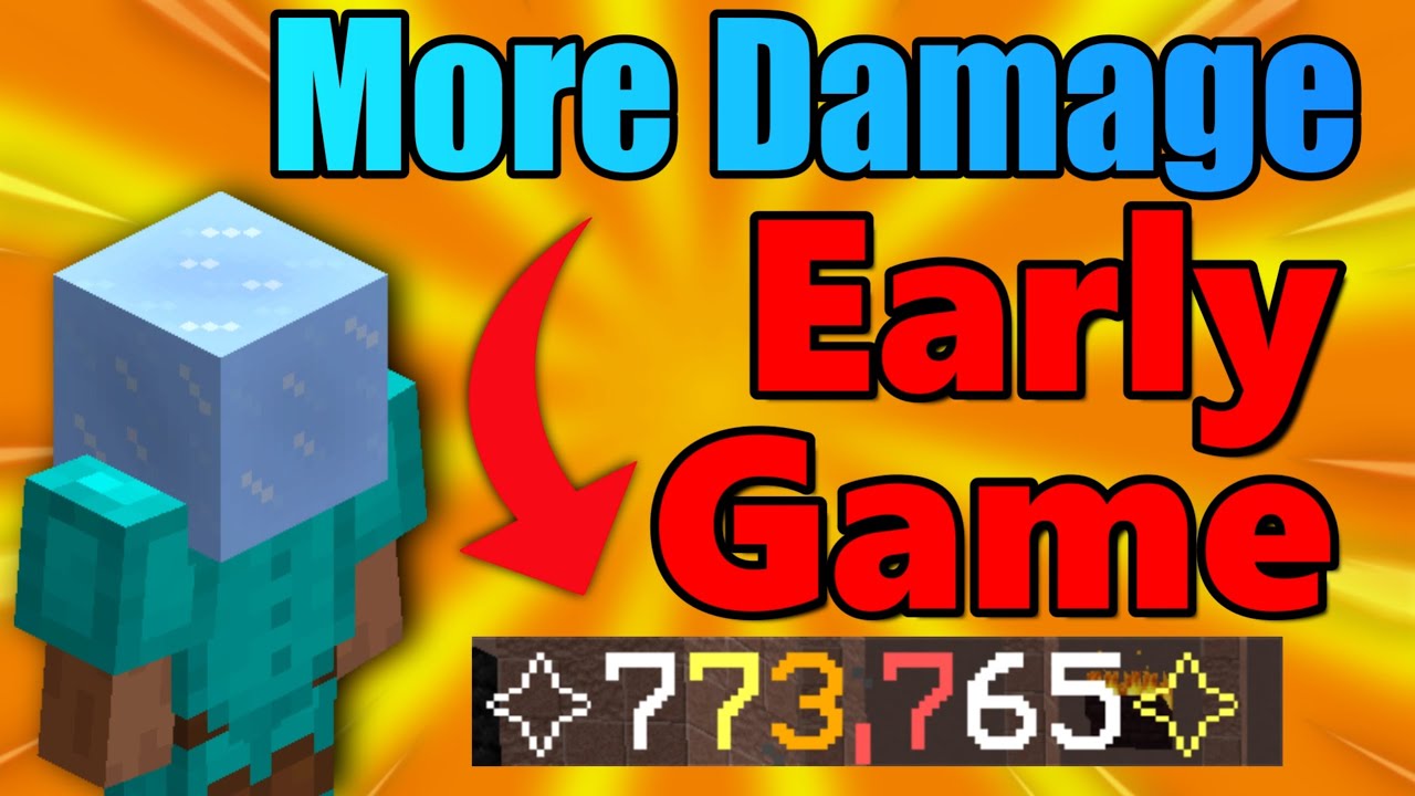 Наносите больше урона в начале игры 2024 года / Руководство по Hypixel SkyBlock