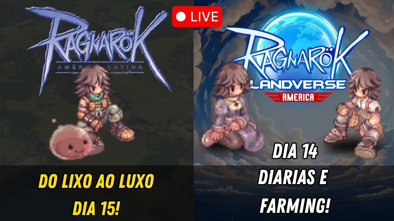 Ragnarok LATAM - DO LIXO AO LUXO DIA 15! - DIA 123 [PARCEIRO OFICIAL]