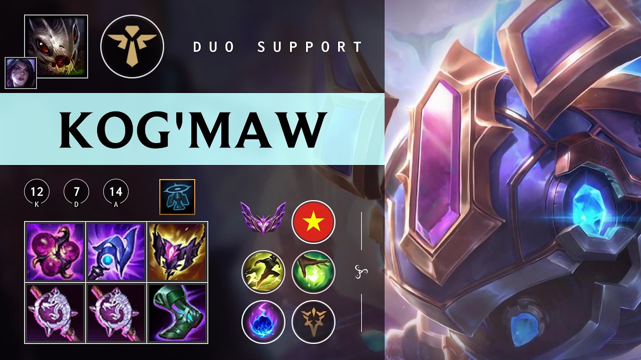Kog'Maw Support vs Karma - VN Master Patch 26.04