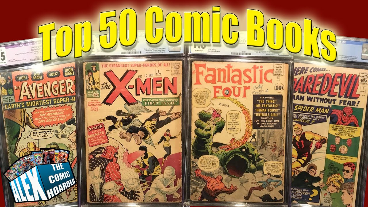 Top 50 Comic Books in my Collection 2021