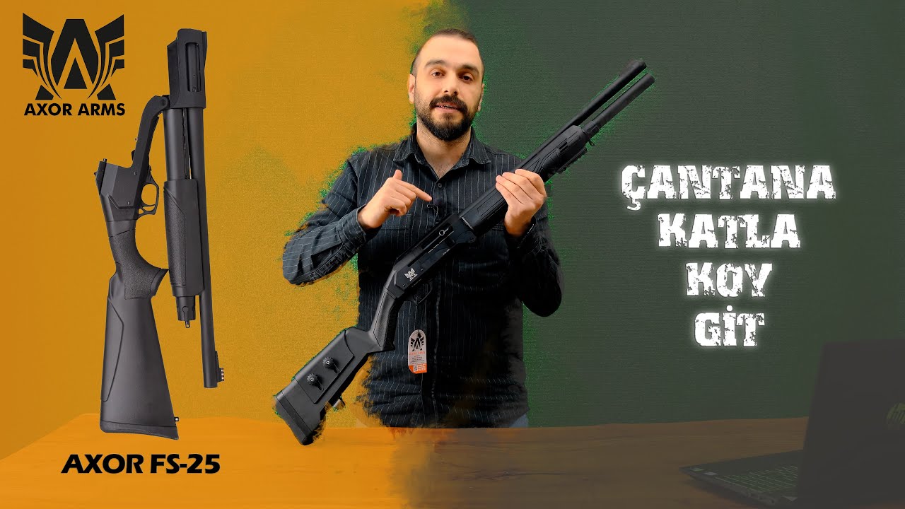 DÜNYADA İLK KATLANABİLİR TÜFEK | Axor FS-25