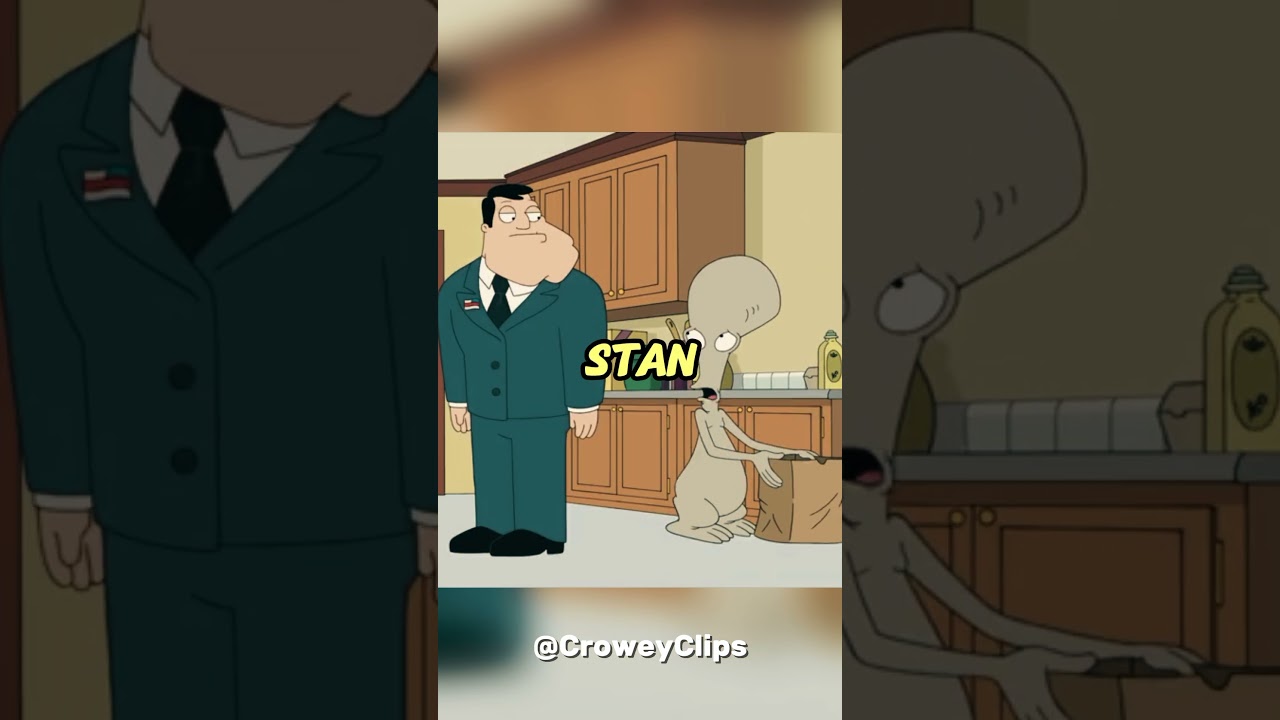 What Roger said at the end is crazy 💀 #shorts #transition #americandad #fyp