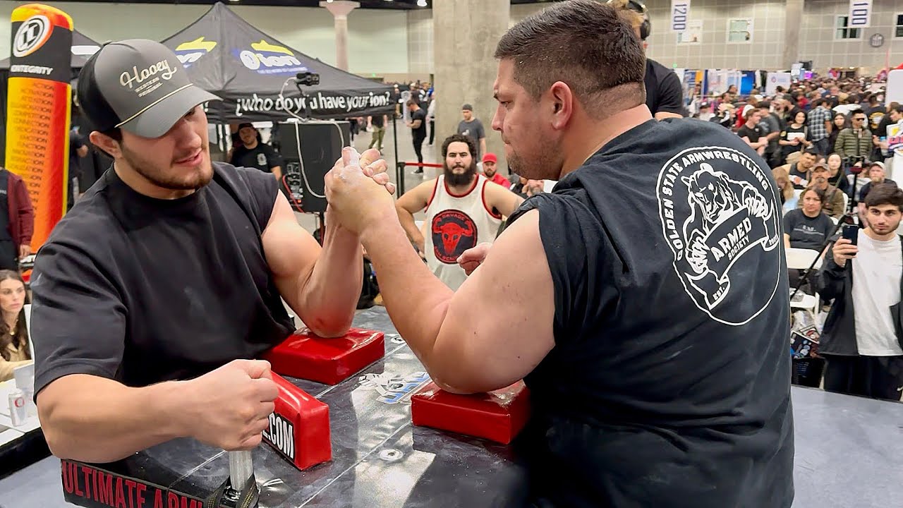 UAL CA State Arm Wrestling 2025 Championship & OVERALLS | LEFT Hand