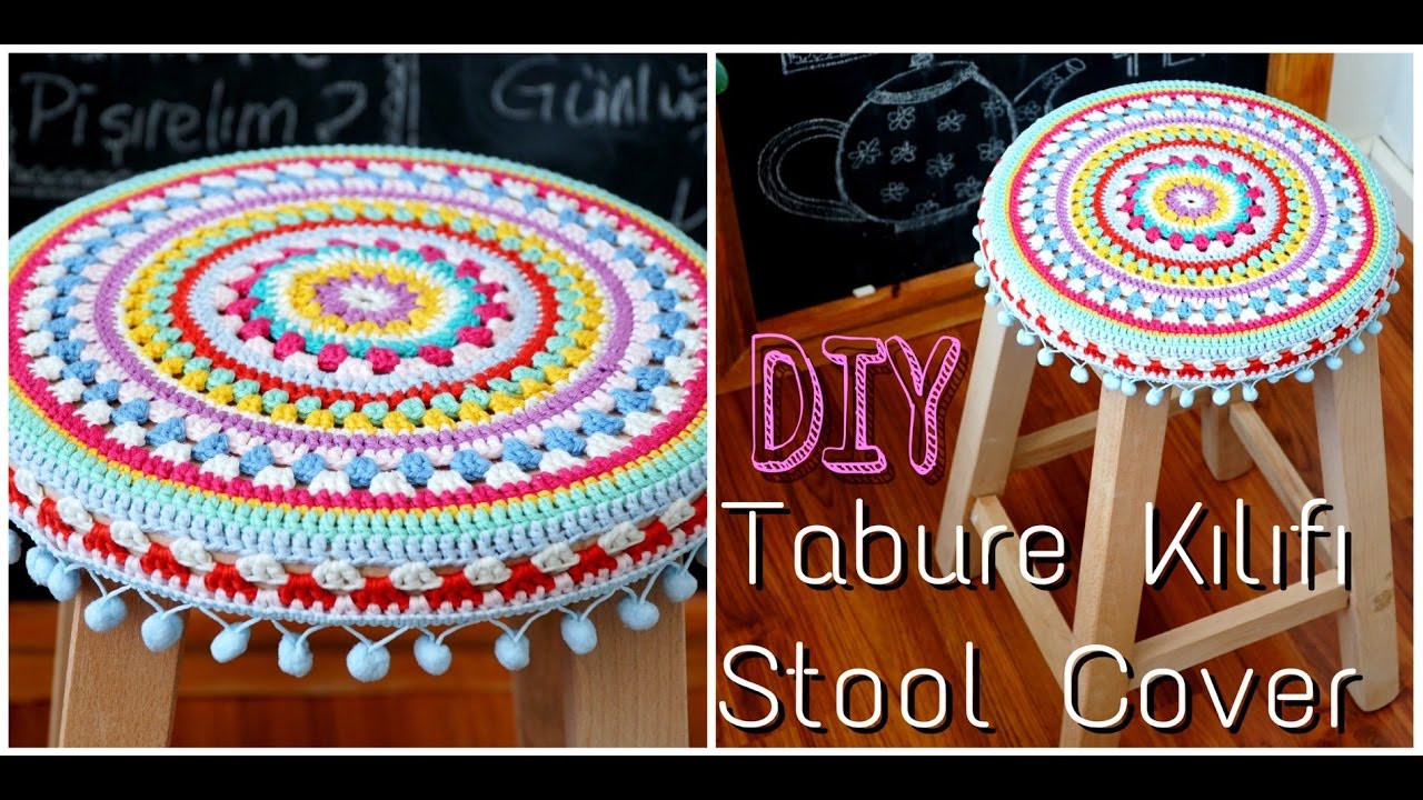 Tabure Kılıfı / DIY Stool Cover