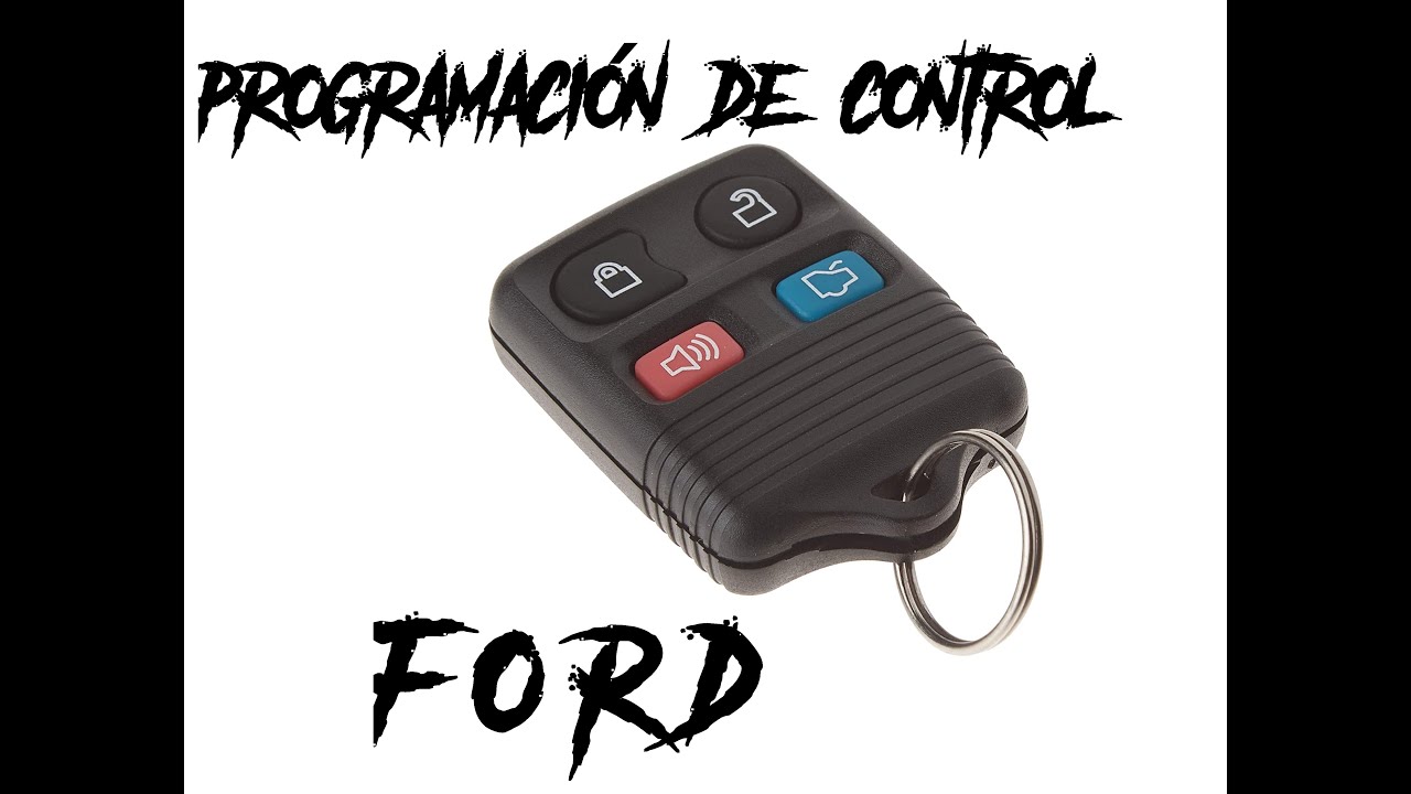 Programación de control remoto FORD de 4 botones