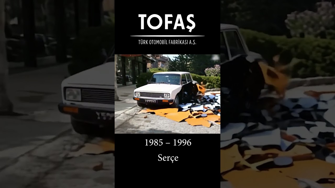 Tofaş Evolution: 1971-2003! 🚗🔥 Murat 124 to Kartal!