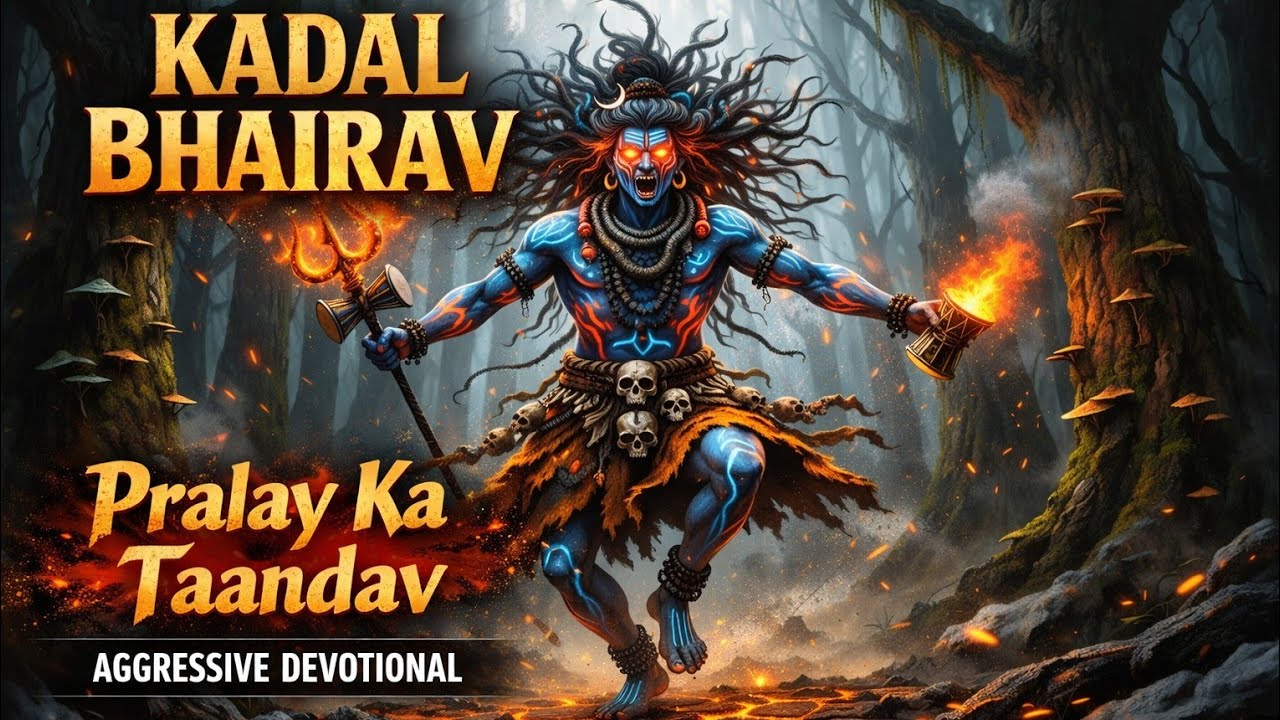 KADAL BHAIRAV: Pralay Ka Taandav | Aggressive Devotional #mahakal #mahadev #shivtandavstotram