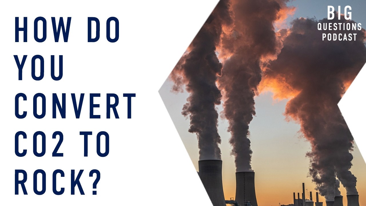 Как превратить CO2 в горную породу?