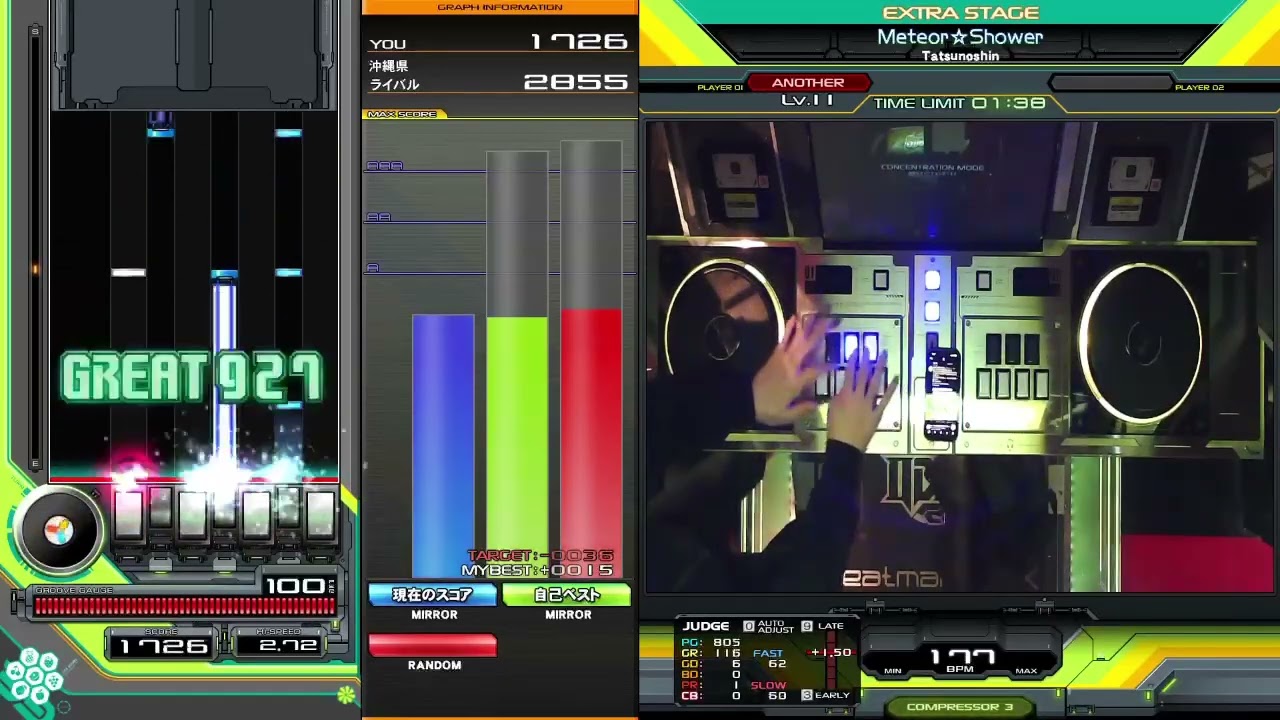 beatmaniaIIDX33 Sparkle Shower  Meteor☆Shower(SPA) Fullcombo