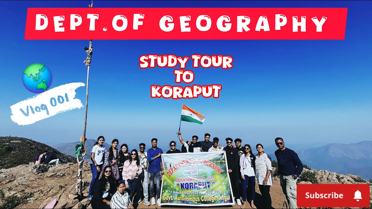 Geography department trip to Koraput || Govt.Auto.college Angul || @naveenplanet