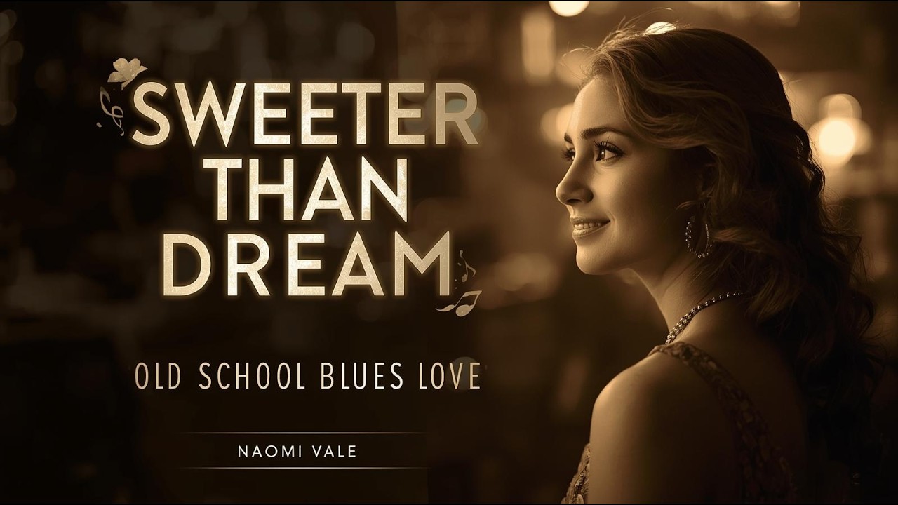 SWEETER THAN DREAMS 💙 | Naomi Vale – Old School Blues Love Song