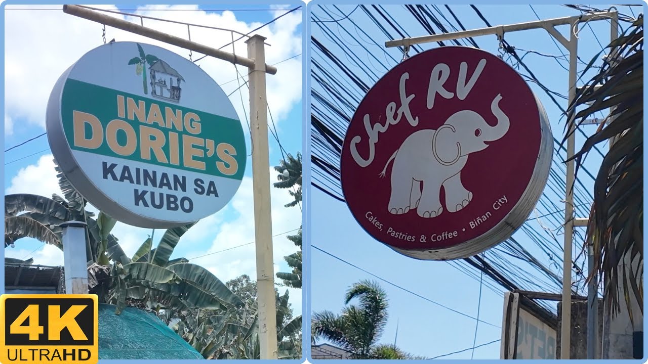 [4K] Inang Dorie's Kainan sa Kubo & Chef RV Cafe: Laguna Food Trip Philippines 2024 | Mike and Ann