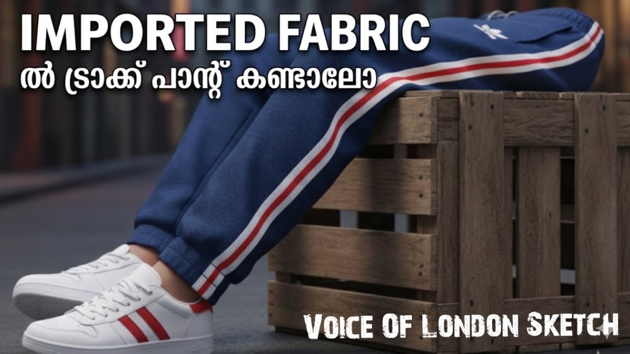 IMPORTED FABRIC | ൽ കിടിലൻ ട്രാക്ക് പാന്റ് കണ്ടാലോ 👖💥 @Voice_Of_London_Sketch 