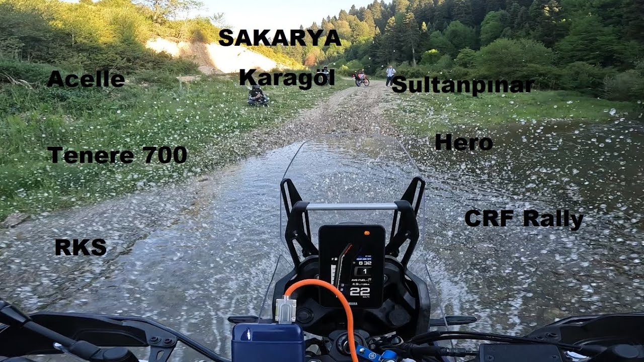 Tenere 700 Yayla yollarında (tenere,hero,rally,rks)