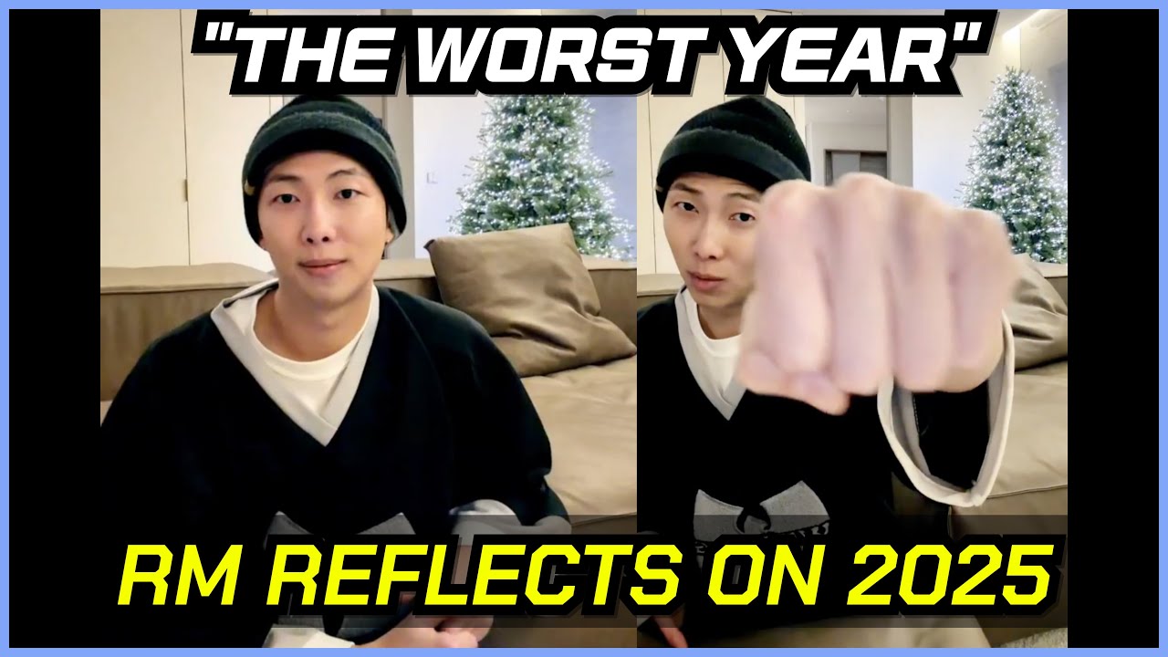 RM Admits 2025 Was His Worst Year in Weverse Live (Full Translation & Reaction)