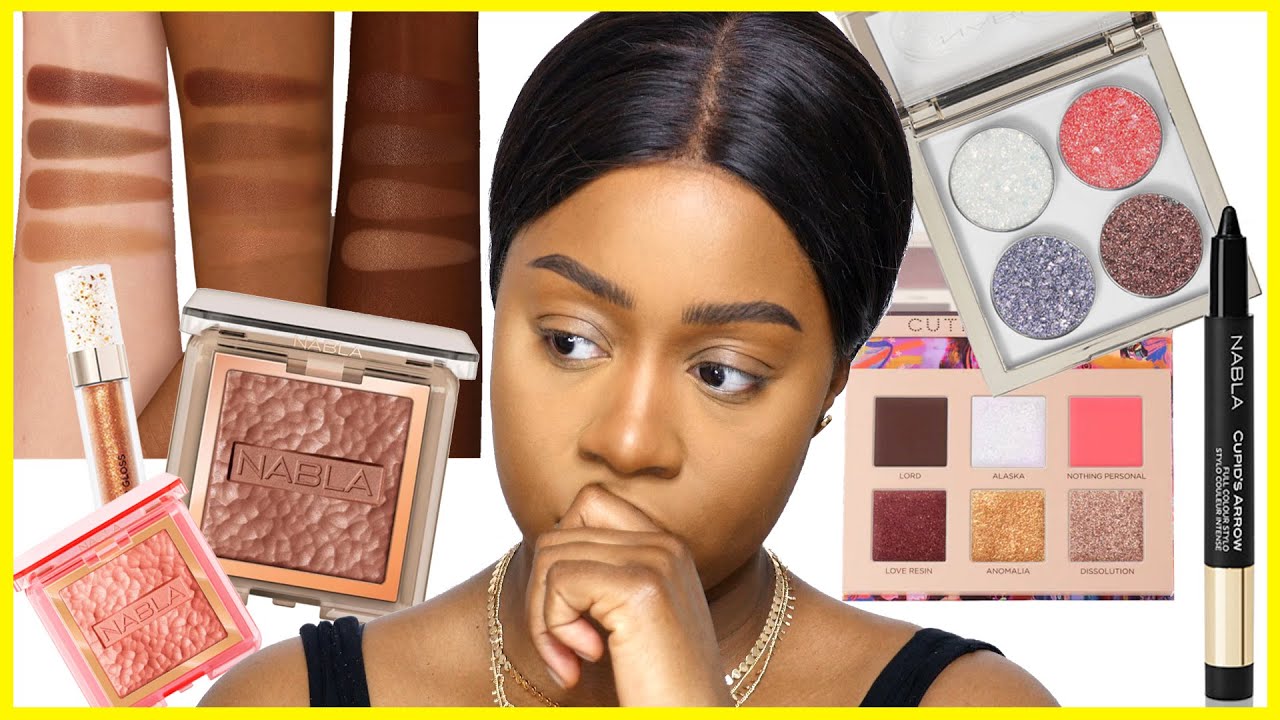 CHE DIRE.. ALCUNI SWATCH SONO INCONGRUENTI | NABLA MIAMI LIGHTS COLLECTION ON DARK SKIN/ PELLE SCURA
