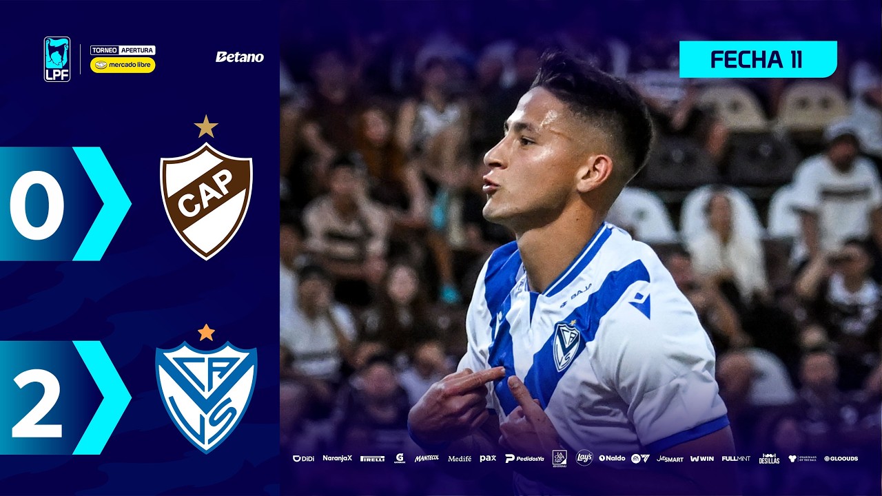 PLATENSE 0 - 2 VÉLEZ | Resumen del partido | #TorneoMercadoLibre 2026 🏆