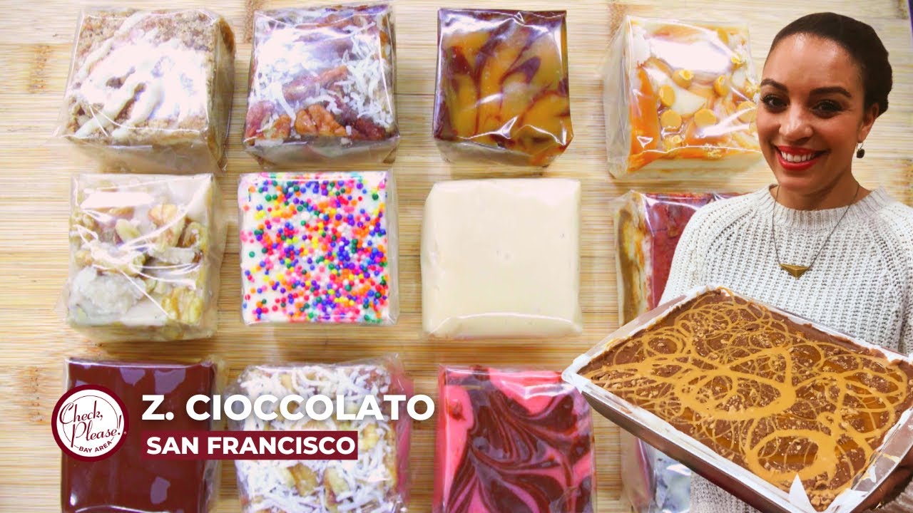7-Layer Peanut Butter Pie Fudge in San Francisco's North Beach | Check, Please! Bay Area