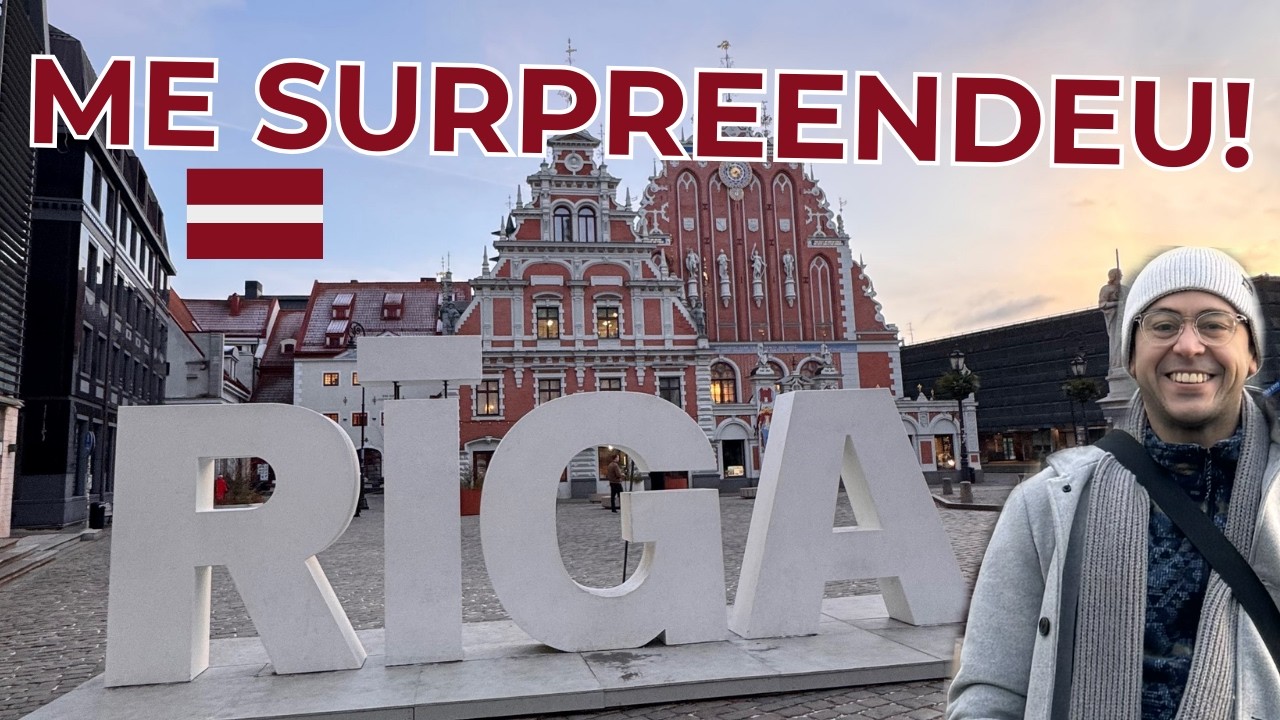 Riga me surpreendeu logo no primeiro dia! | LETÔNIA - Parte 1