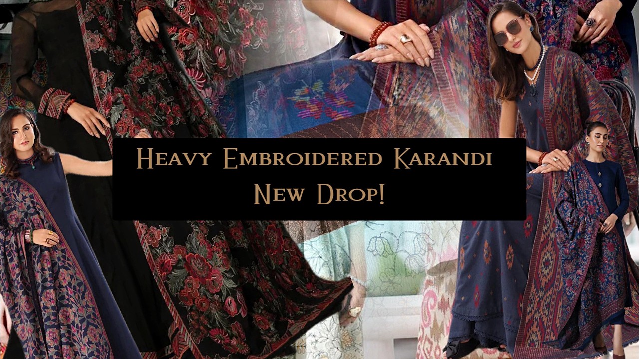 Zarukee Winter Karandi Collection 2025 | Bareeze Inspired Shawls & Embroidered Pakistani Dresses