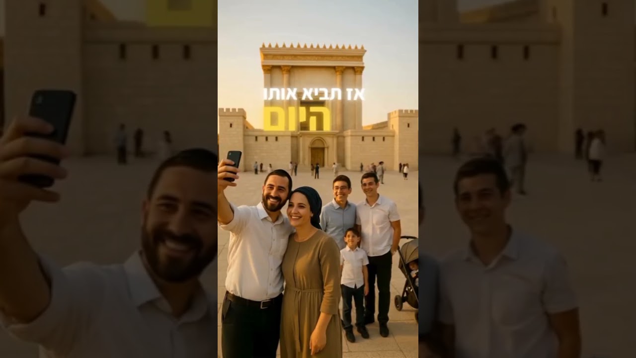 Bezarth Hashem 🙏🏻                                   The Beit HaMikdash is soon in Jerusalem, Israel