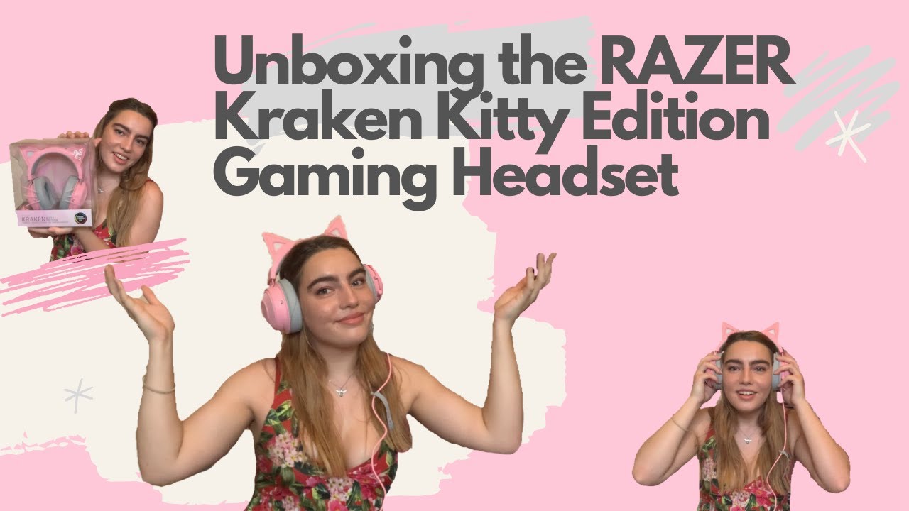 Unboxing the RAZER Kraken Kitty Edition Gaming Headset