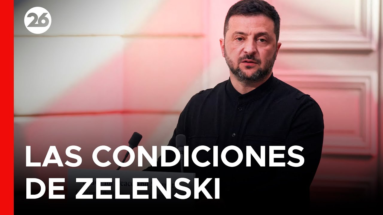 🇺🇦 UCRANIA | Zelenski convocará elecciones en Ucrania si hay un alto el fuego de dos meses