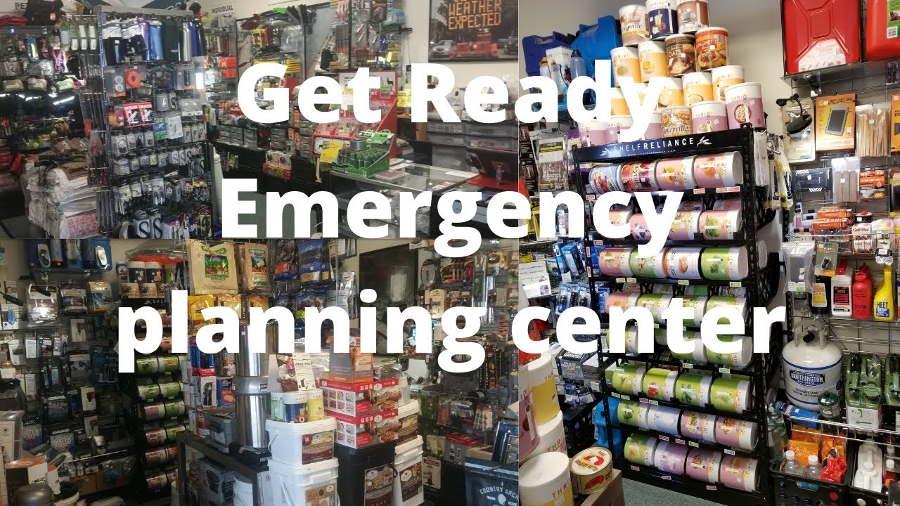 Food And resources available (Get Ready Emergency Planning Center)