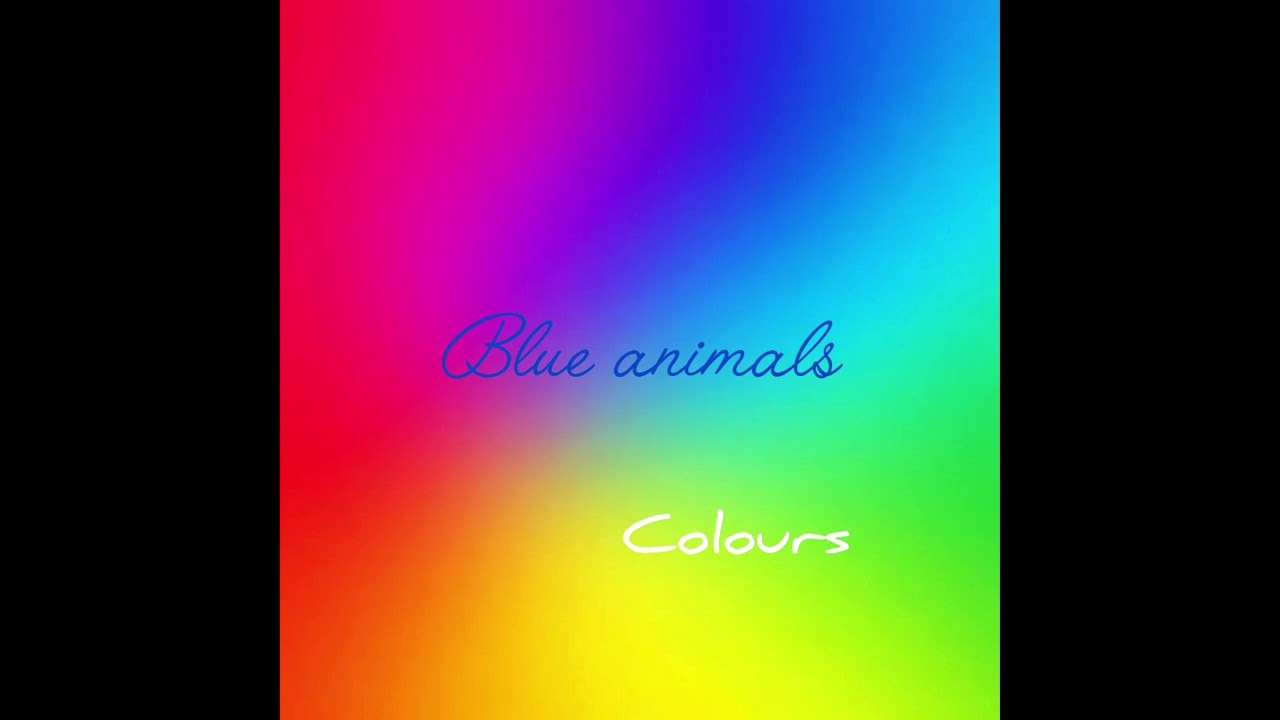 Blue Animals- Colours 